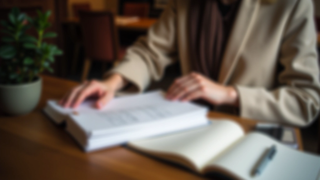 Person organizing their personal schedule with journals and planning materials